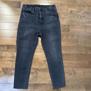 Denim Forum Jeans, size 32, faded black wash